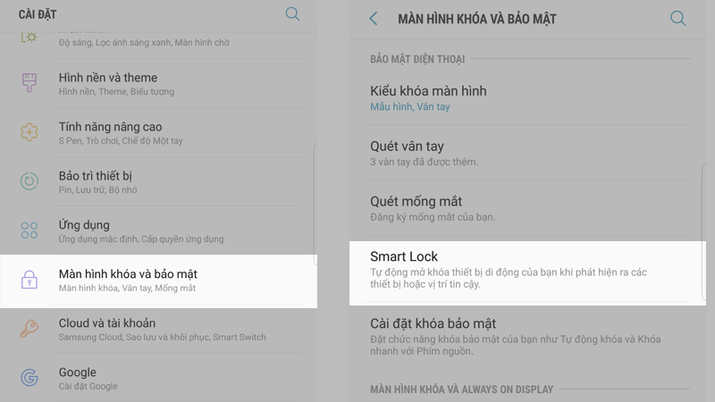 Mở khoá điện thoại tự động mỗi khi về nhà