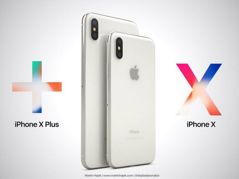 Xuất hiện render iPhone X Plus màn hình 6.7 inch
