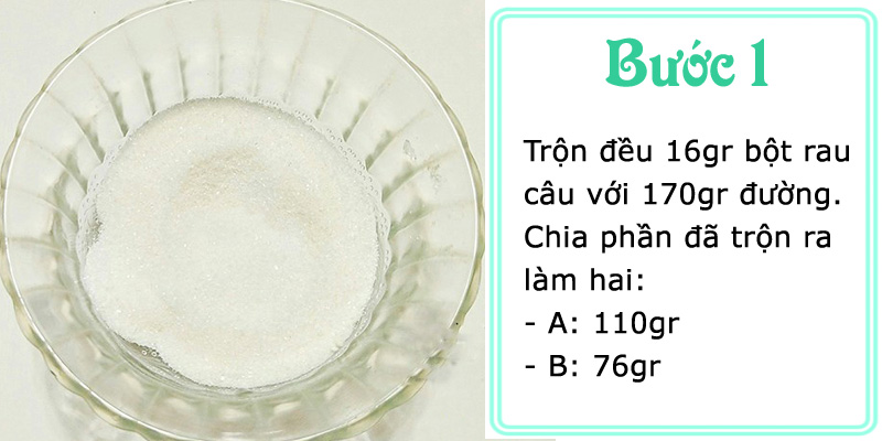 Cách làm rau câu cà phê sữa dừa thơm mát