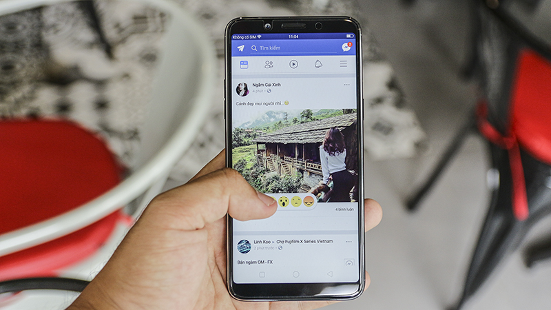 Test tính năng tăng tốc trò chơi trên Oppo F5 Test tính năng tăng tốc trò chơi trên Oppo F5