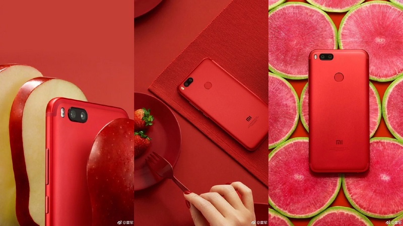 Mi 5X màu đỏ Mi 5X màu đỏ