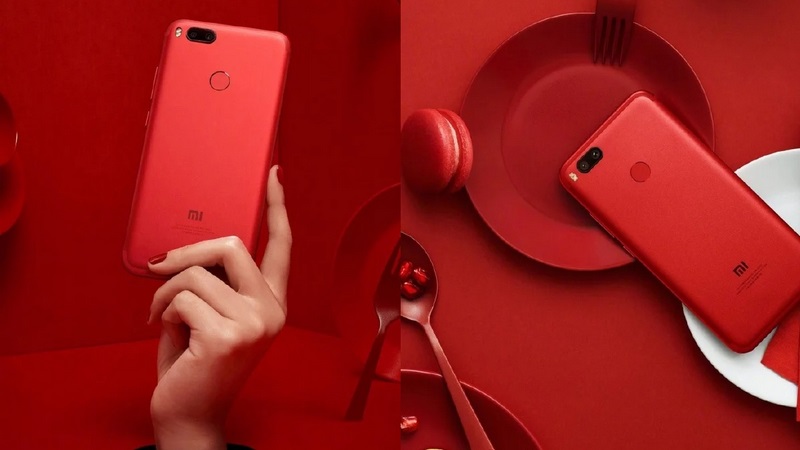 Mi 5X màu đỏ Mi 5X màu đỏ
