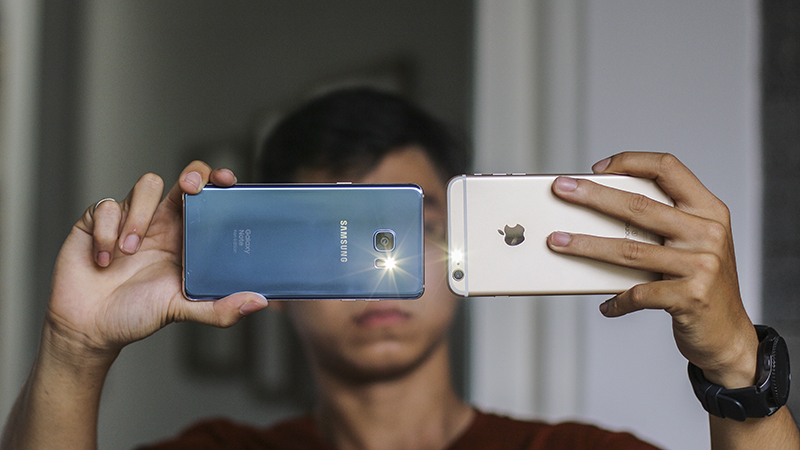 So sánh Galaxy Note FE và iPhone 6S Plus So sánh Galaxy Note FE và iPhone 6S Plus