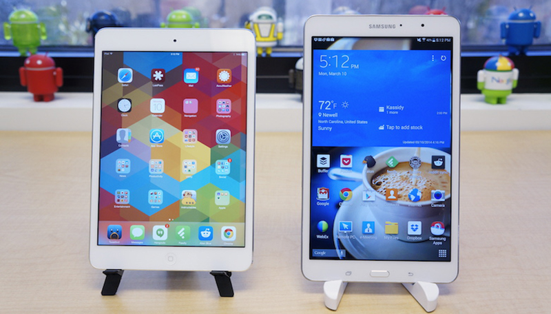 Tablet Samsung vs Apple