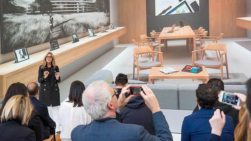 Boardroom ở Apple Store mới Boardroom ở Apple Store mới