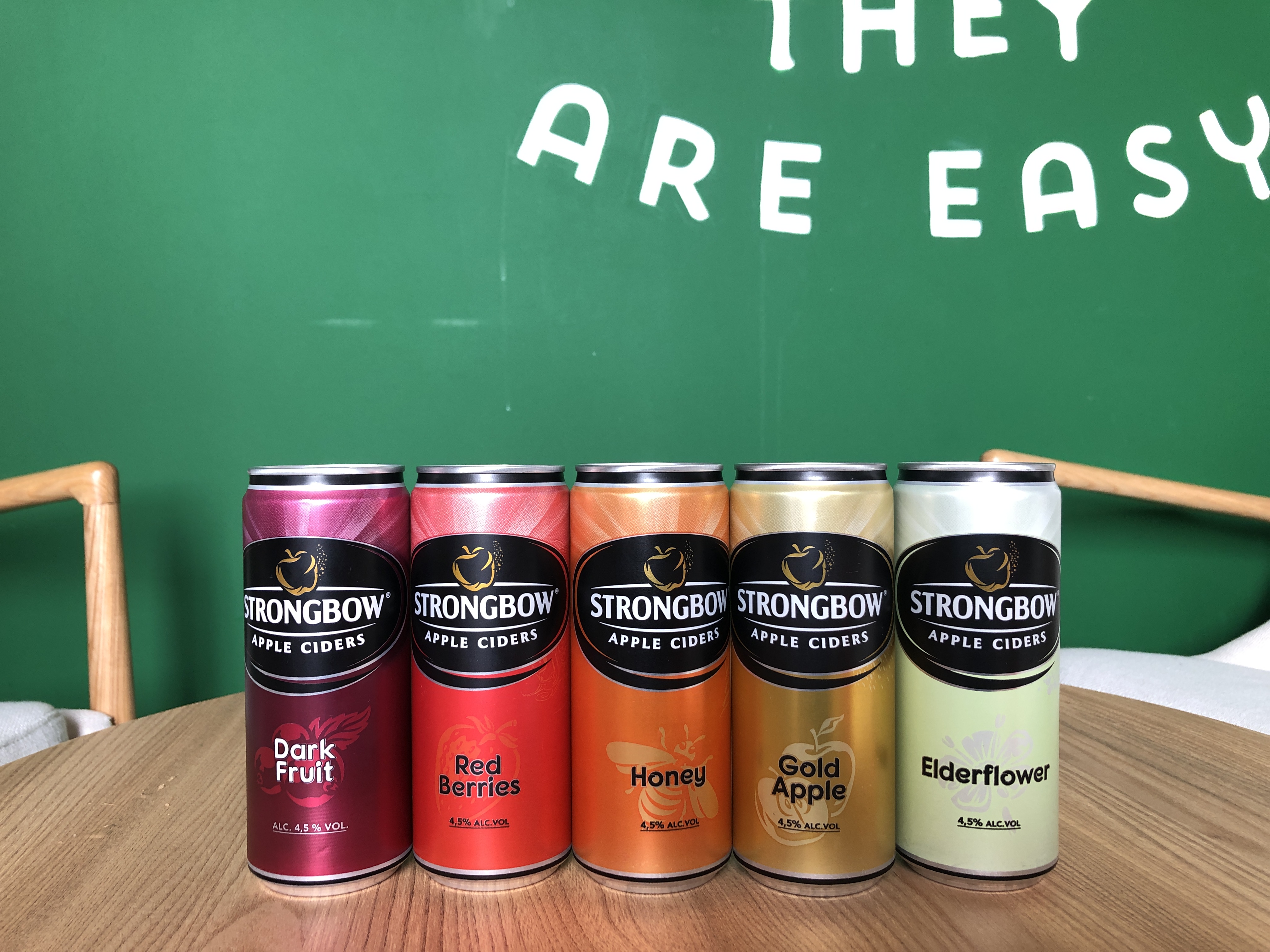 Nồng độ cồn của bia Strongbow