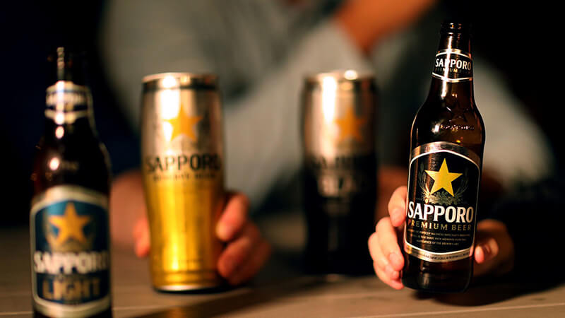 Bia Sapporo là dòng bia cao cấp
