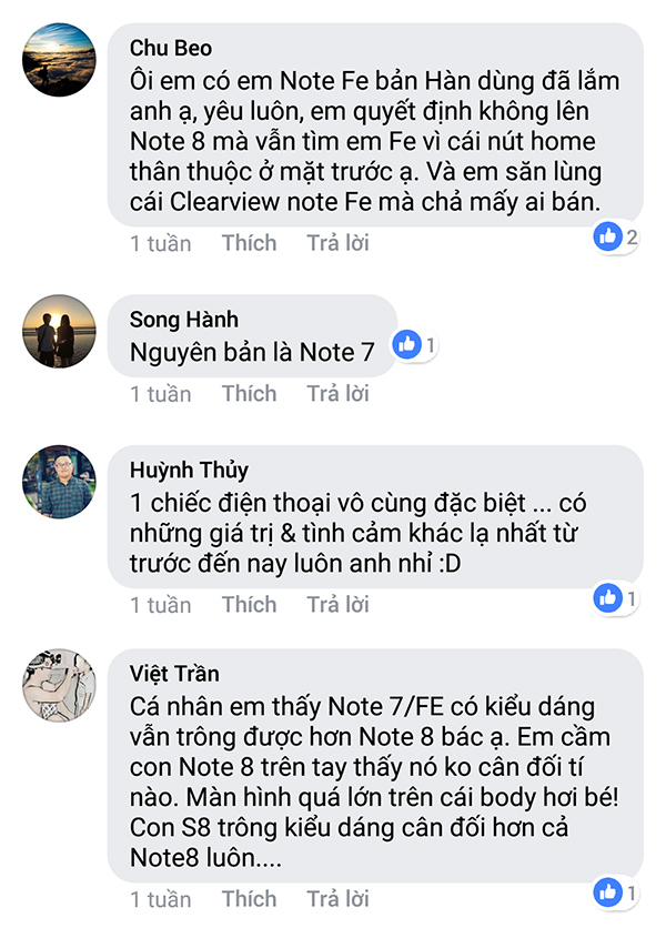 Người dùng nói gì về sự trở lại của Galaxy Note FE? - ảnh 4 Người dùng nói gì về sự trở lại của Galaxy Note FE? - ảnh 4