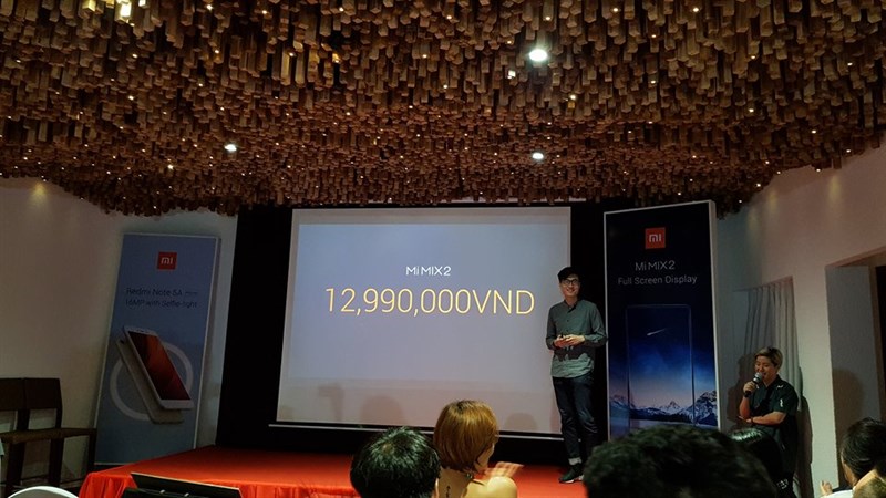 Xiaomi chính thức ra mắt Mi MIX 2 và Redmi Note 5A Prime tại Việt Nam Xiaomi chính thức ra mắt Mi MIX 2 và Redmi Note 5A Prime tại Việt Nam