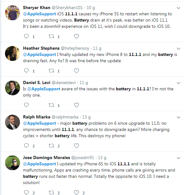 iOS 11.1.1 iOS 11.1.1