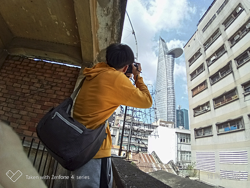 Đánh giá camera góc rộng trên Asus M1