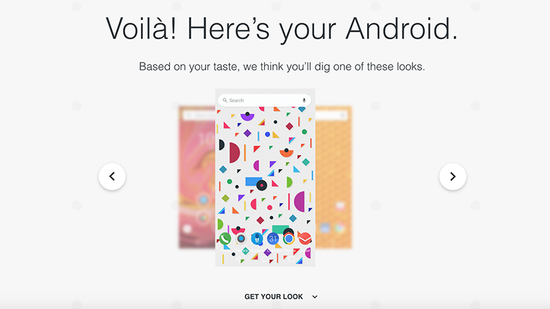 Chọn giao diện Android với Taste Test myAndroid Chọn giao diện Android với Taste Test myAndroid