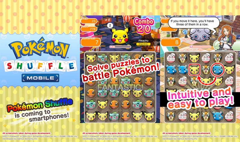 Pokémon Shuffle Mobile Pokémon Shuffle Mobile