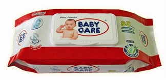 Phân biệt khăn ướt Baby Care thật và giả