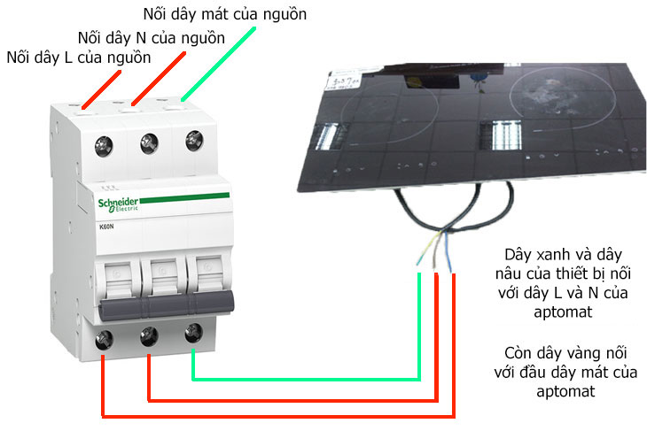 Cách lắp đặt an toàn cho thiết bị điện gia dụng có công suất lớn