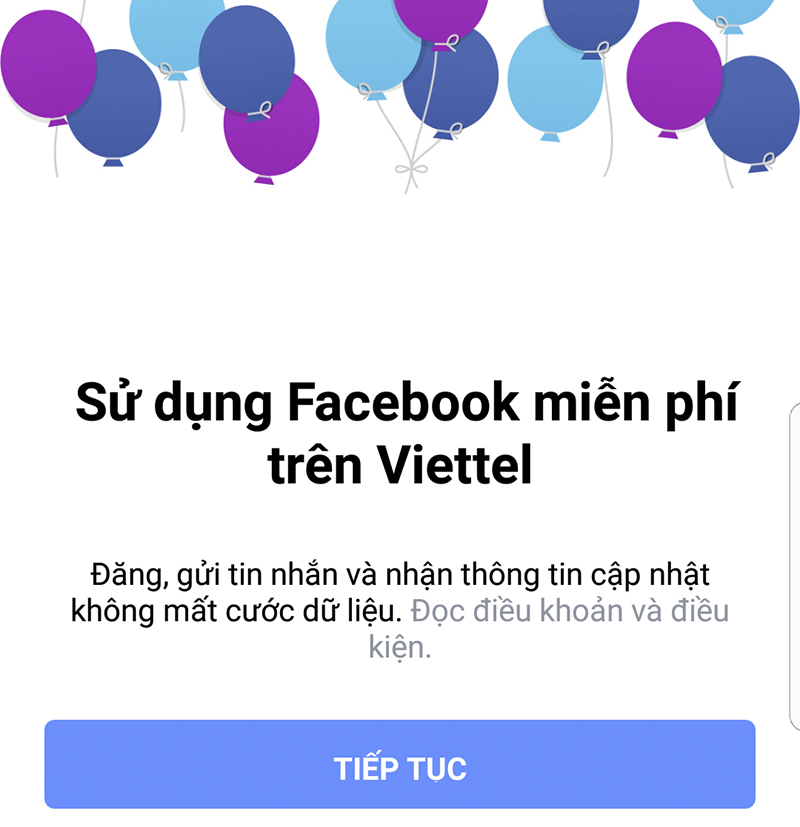 Lướt facebook miễn phí