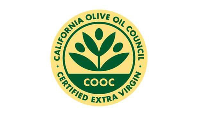 Logo COOC là chứng nhận dầu oliu 100% extra virgin
