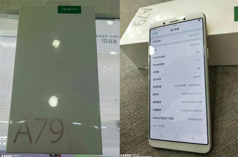 Hàng loạt ảnh đập hộp, ảnh báo chí của OPPO A79 xuất hiện trước ngày trình làng