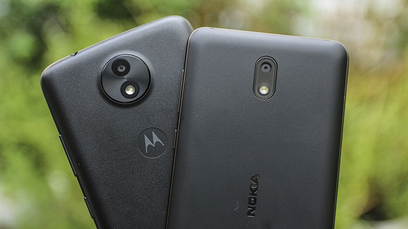 So sánh Nokia 2 và Moto C 4G