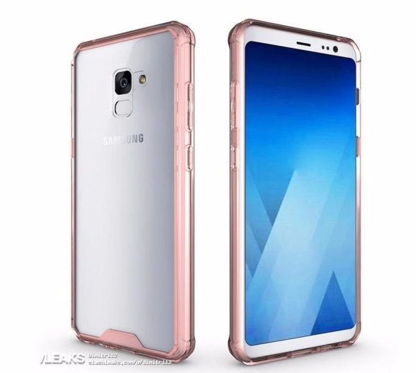 Galaxy A5, Galaxy A7 2018 tiếp tục lộ ảnh render bên trong vỏ bảo vệ