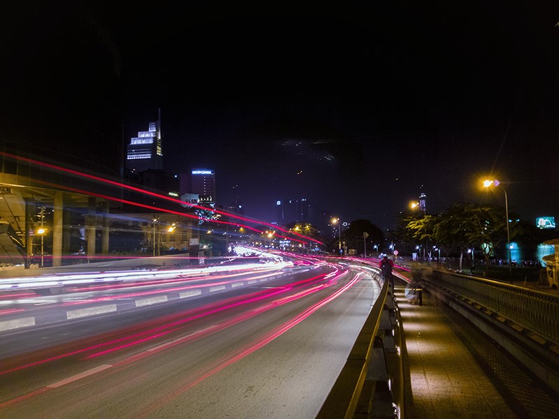 Chụp phơi sáng trên Galaxy Note 8 Chụp phơi sáng trên Galaxy Note 8