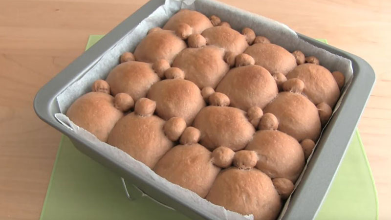 Cách làm bánh mì gấu Rilakkuma