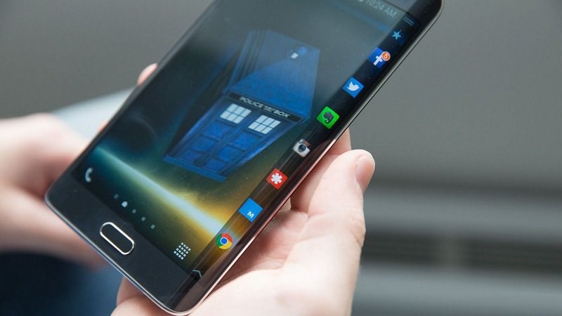 Ảnh minh họa Galaxy Note Edge