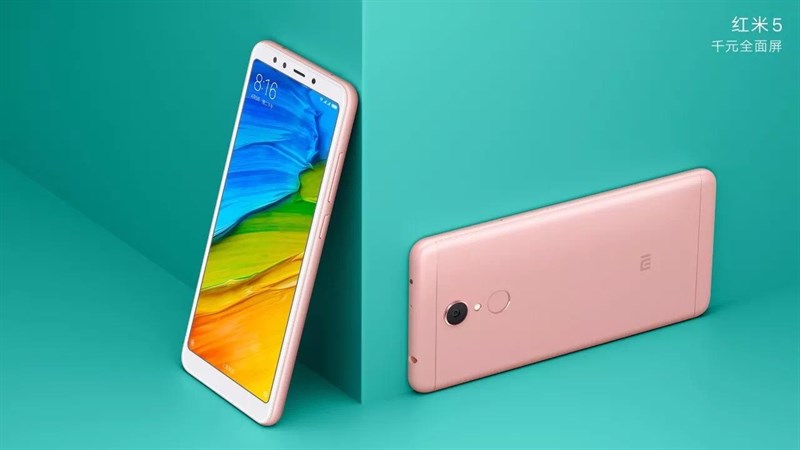 Xiaomi Redmi 5 phiên bản màu vàng hồng