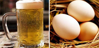 Uống bia với trứng gà, phương pháp tăng cân hiệu quả