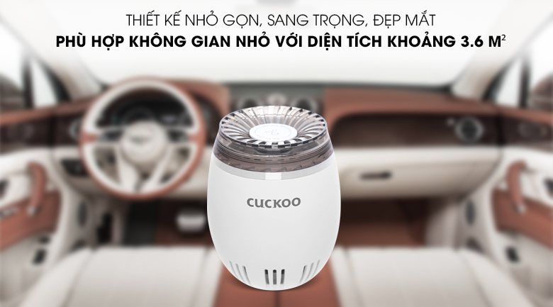 Máy lọc không khí mini Cuckoo CAC-03V10W