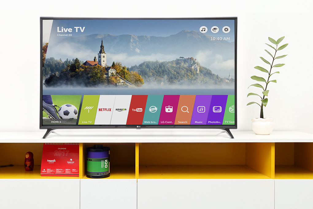 5 chiếc tivi có kích thước 49 inch, chuẩn đẹp cho ngôi nhà bạn > Smart Tivi LG 49 inch 49LJ553T