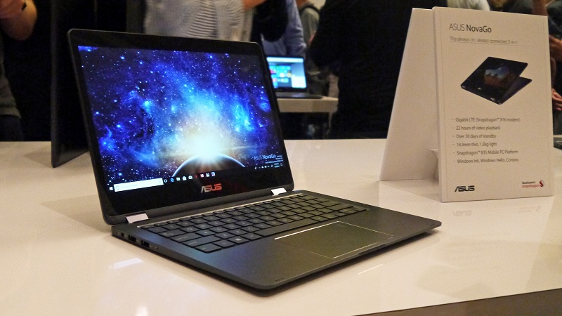 Laptop Asus NovaGo dùng Snapdragon 835 Laptop Asus NovaGo dùng Snapdragon 835