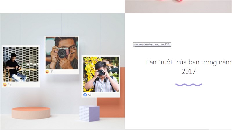 Tạo Year in review 2017 để cùng nhìn lại một năm trên Facebook của bạn - ảnh 3 Tạo Year in review 2017 để cùng nhìn lại một năm trên Facebook của bạn - ảnh 3