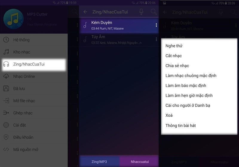 cắt nhạc chuông cắt nhạc chuông