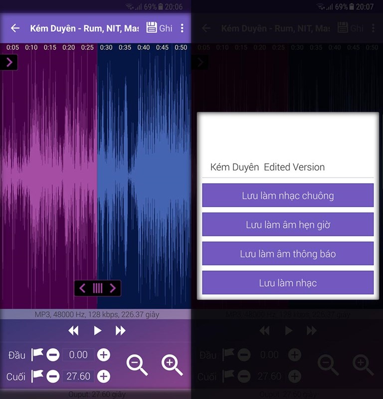 cắt nhạc chuông cắt nhạc chuông
