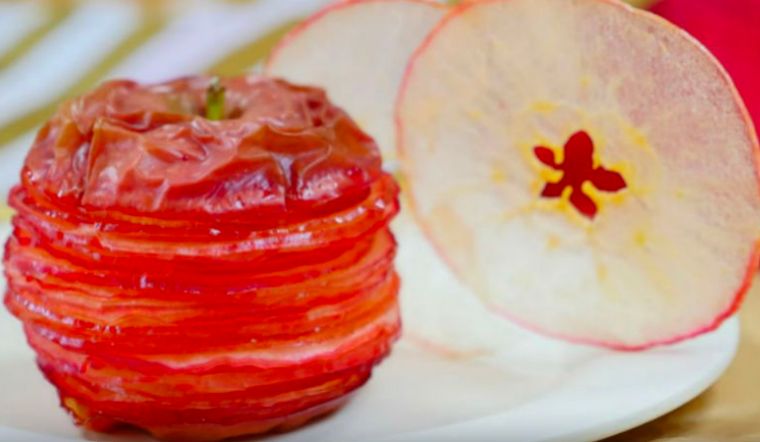 Cách làm táo xắt mỏng ngào đường độc lạ