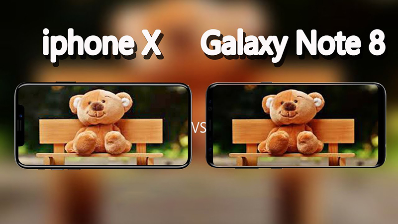 iphone x vs galaxy note 8