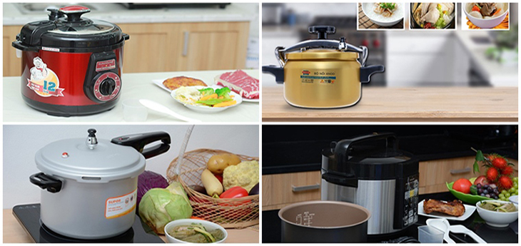 Top 5 nồi áp suất được mua nhiều nhất tháng 11/2017 tại Điện máy XANH
