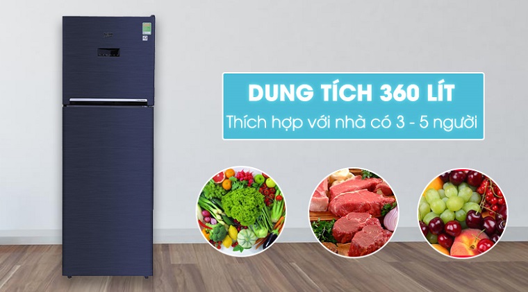 Tủ lạnh Beko RDNT360E50VZWB