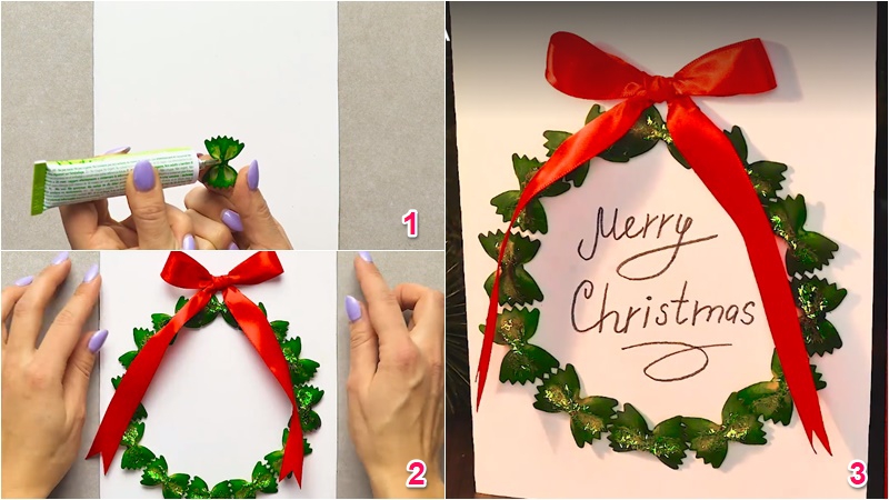 Cách sử dụng nui để làm đồ trang trí Noel