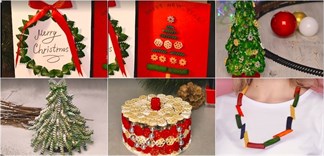 Cách sử dụng nui để làm đồ trang trí Noel