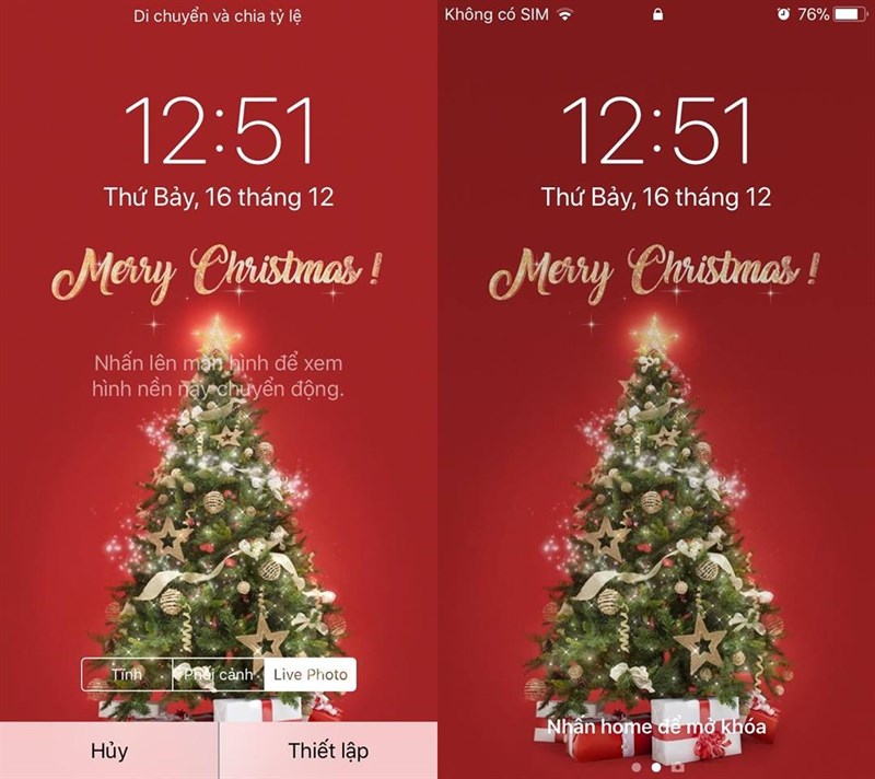 Mời tải về bộ hình nền Giáng Sinh 2018 cho iPhone và iPad  iThuThuat