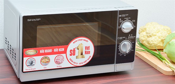 Lò vi sóng Sharp R-205VN(S) 20 lít có tốt không?