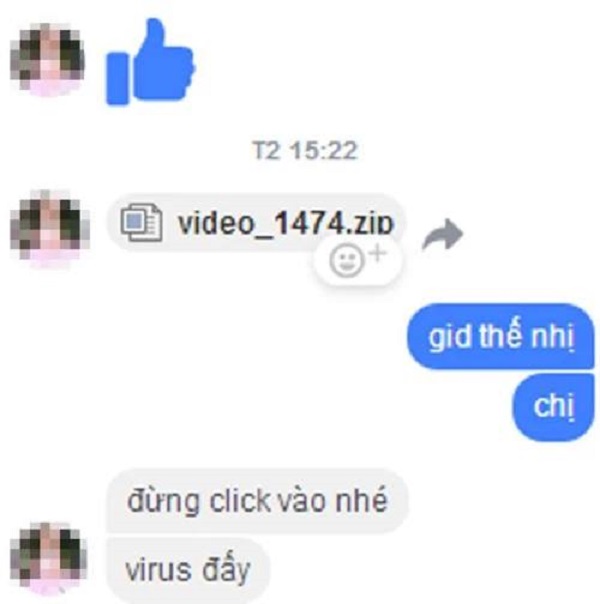 Virus đào tiền ảo dưới dạng file Zip đang lây lan chóng mặt qua Facebook Messenger Virus đào tiền ảo dưới dạng file Zip đang lây lan chóng mặt qua Facebook Messenger
