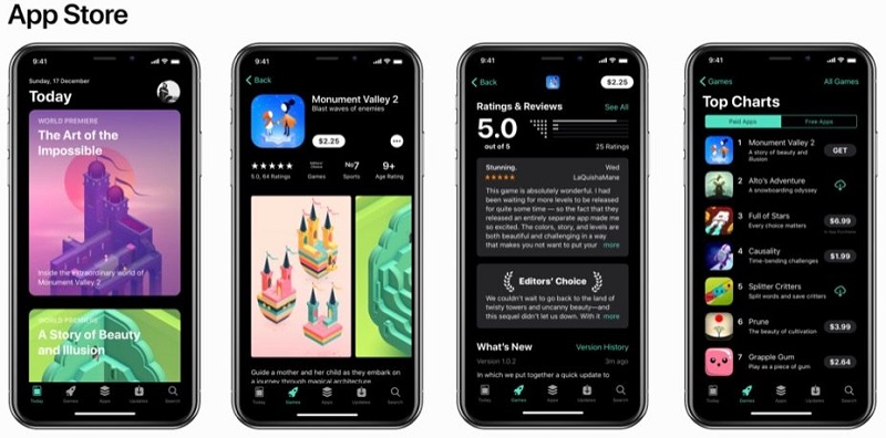 Đây là khi iPhone X sử dụng chế độ Dark Mode