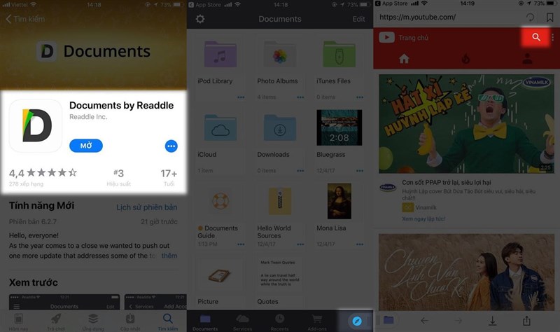 tải video trên iphone tải video trên iphone