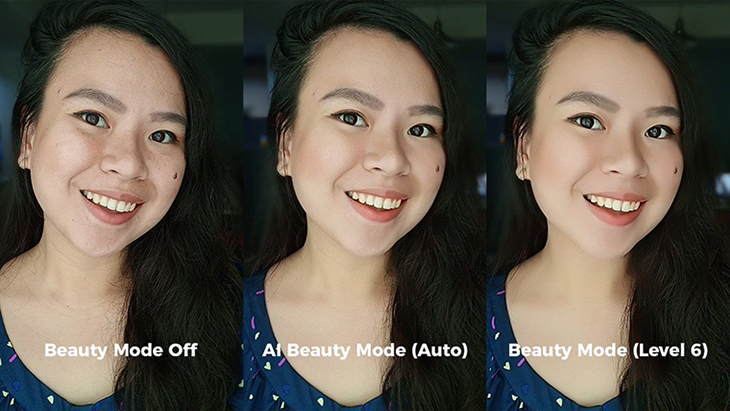 Công nghệ selfie A.I Beauty