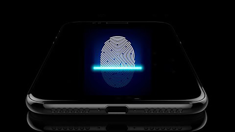 iPhone với cảm biến vân tay trên màn hình