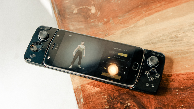 Trên tay Moto Gampad Mod