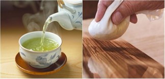 Tại sao nên lau đồ gỗ mới mua với nước trà?
